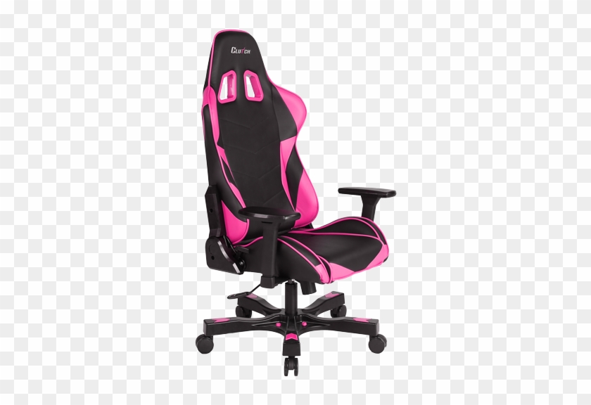 Crank Series Charlie Pink Gaming Chair Clutch Chairz - Gamer Chair Pink Clipart