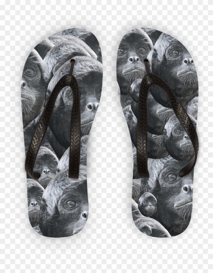 Spider Monkey ﻿kids Flip Flops - Flip-flops Clipart