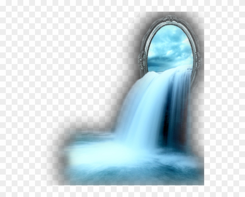 #water#flow - Surreal Mirror Clipart