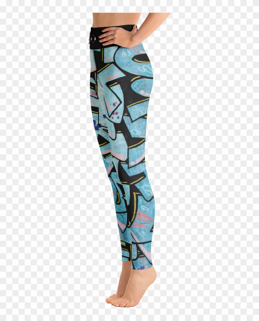 A&f High Waist Leggings - Woman Wearing Black Yoga Pant Clipart