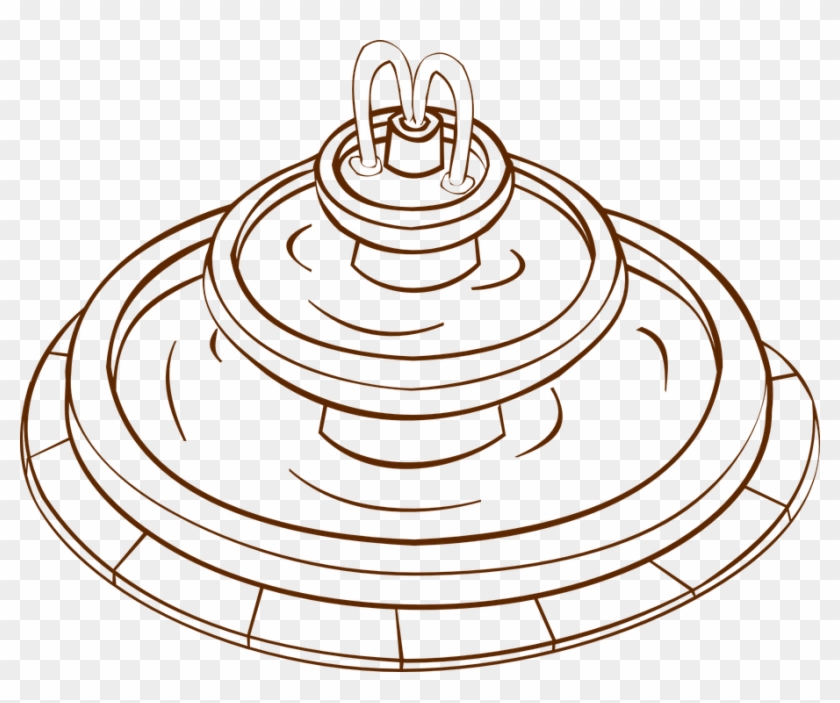 Fountain Clipart - Png Download