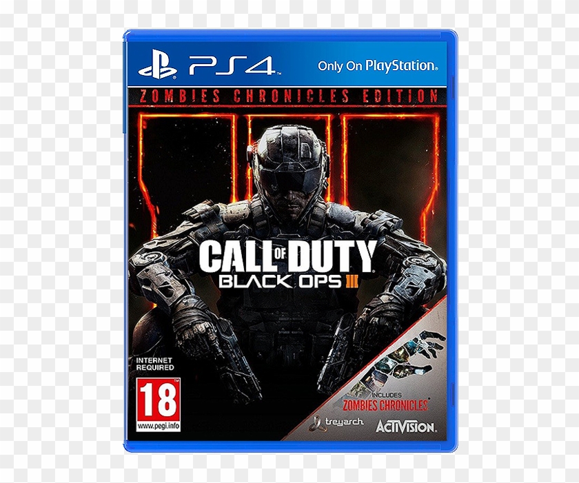 Ps4 Call Of Duty Black Ops Iii Zombie Chronicles Edition - Call Of Duty Black Ops 3 Zombies Chronicles Ps4 Clipart #4804437