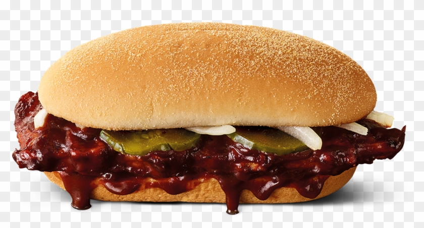 "the Mouth-watering Mcrib Is Made With Delicious Pork, - Maccas Mcrib Clipart #4804441