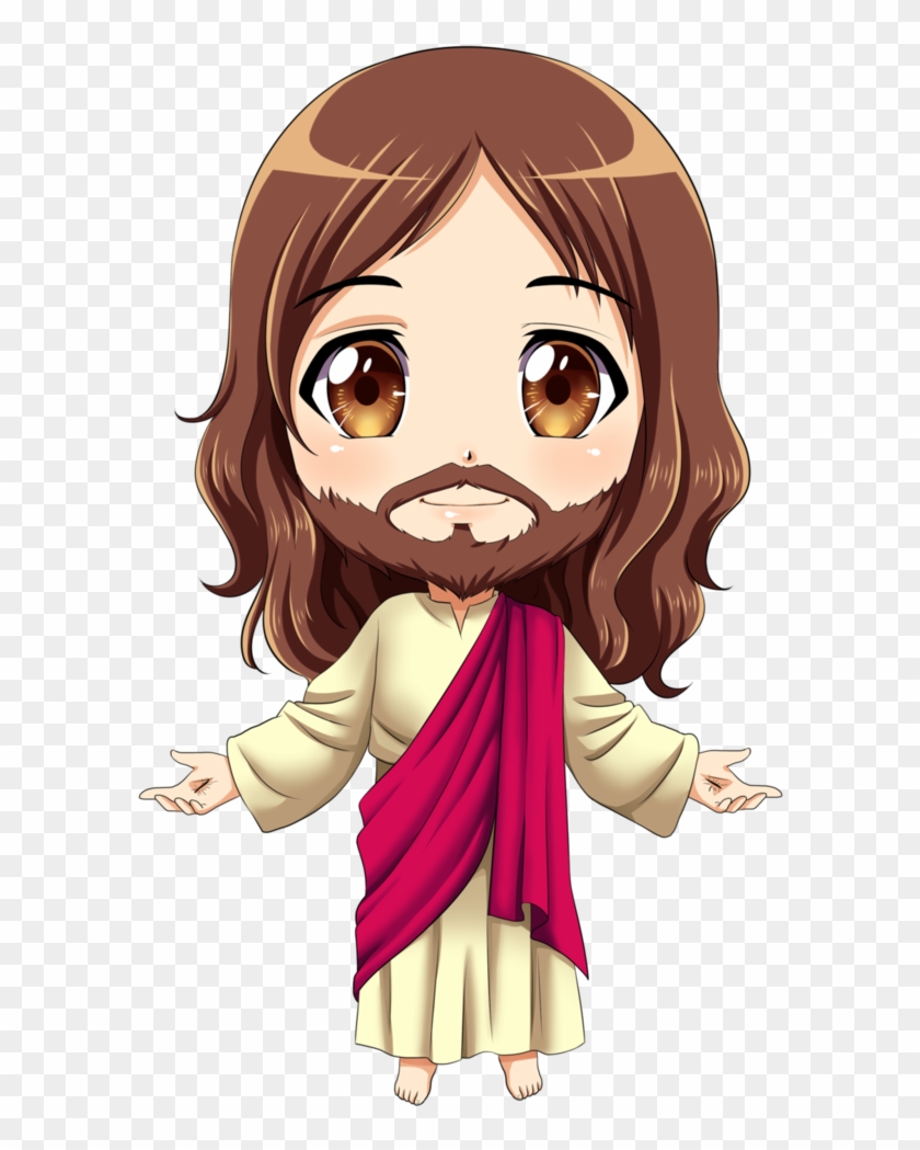 Jesus Chibi By Karis-coba Jesus Cartoon, Cartoon Art, - Jesus Chibi Clipart  (#4804501) - PikPng
