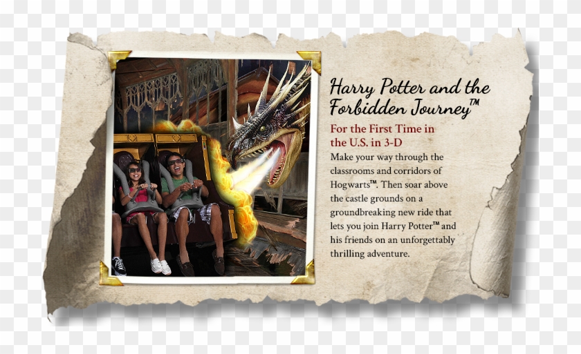 Universal Studios Hollywood Rides - Harry Potter And The Forbidden Journey ™ Clipart #4804665