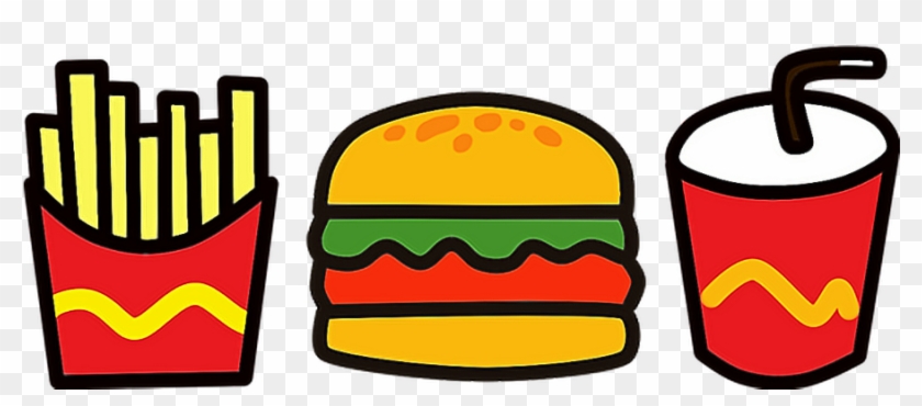 Sticker By Heirloom Tomato - Fast Food Cartoon Png Clipart