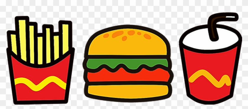 Sticker By Heirloom Tomato - Fast Food Cartoon Png Clipart #4804668