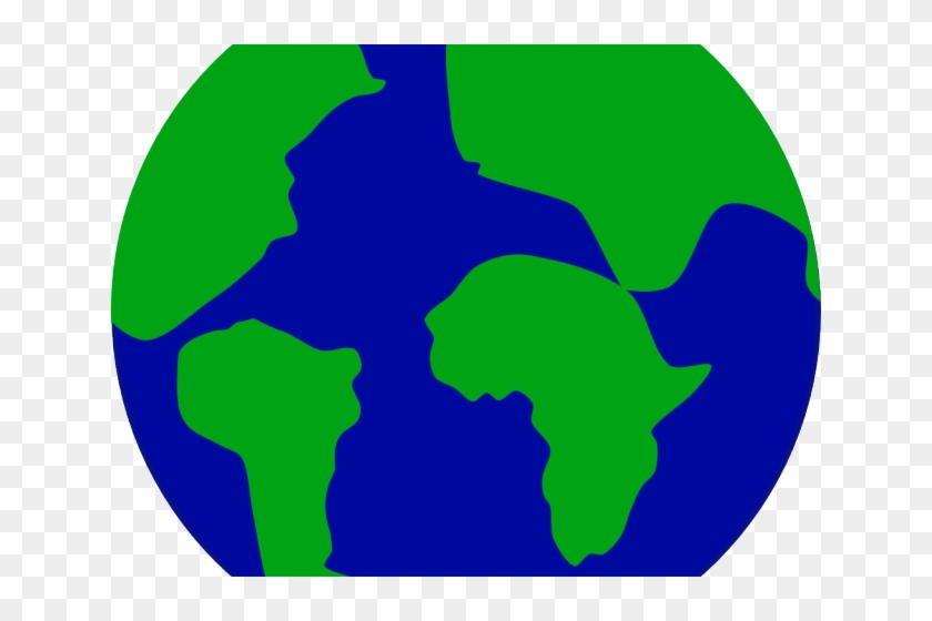 Continent Clipart Half Earth - Continents Clip Art - Png Download #4805074