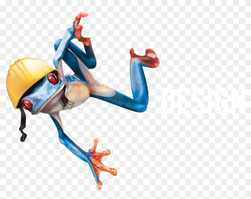 Blue Frog Png Clipart #4805156