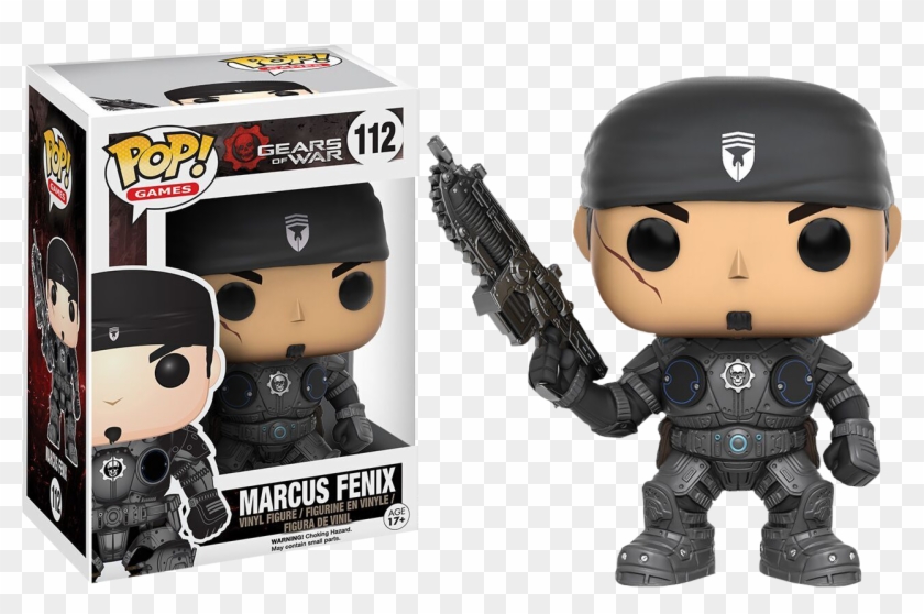 Funko Pop Marcus Fenix Clipart #4805470