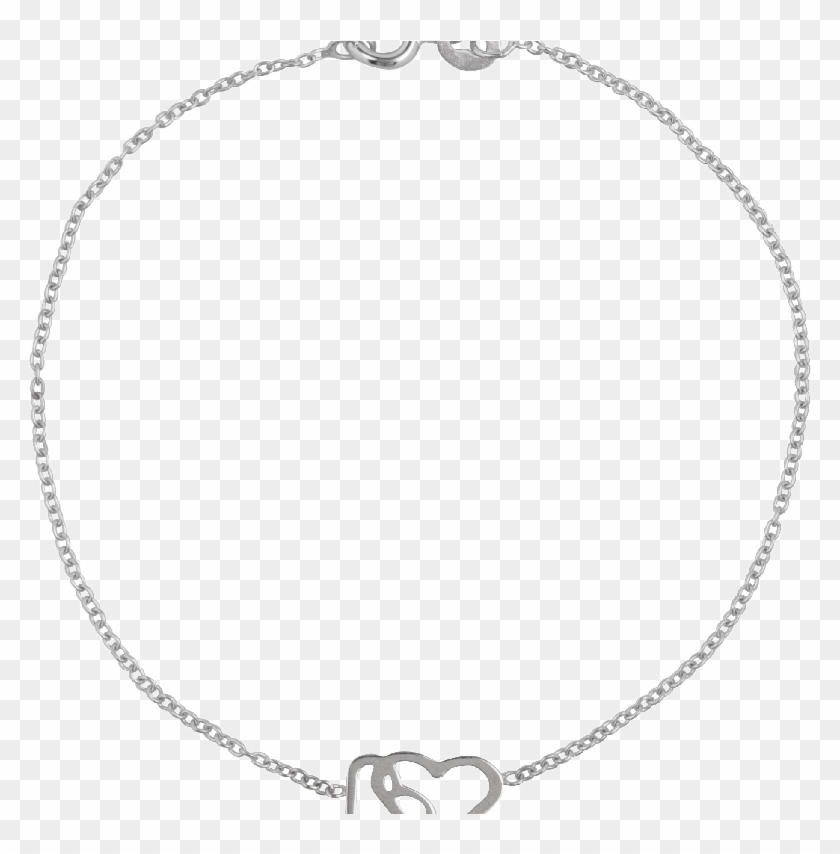 Iconic Bracelet Double Hearts - Chain Clipart #4805508
