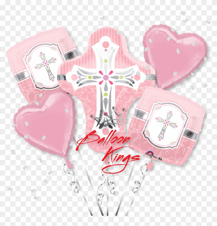 Pink Cross Png - Balloon Clipart #4805583