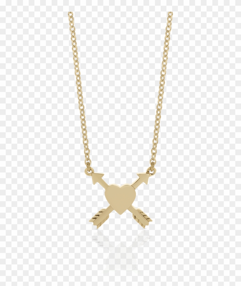 Heart & Arrow Cross Necklace - Cath Kidston Clipart #4805621