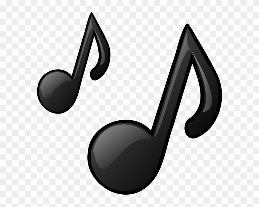 On The First Day Of Christmas My Truelove Gave To Me - Cartoon Music Note Clipart