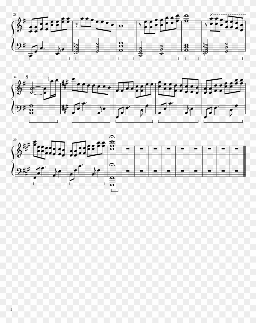 Bella's Lullaby Sheet Music Composed By Anthony Ajello - John Lennon Love Piano Sheet Clipart