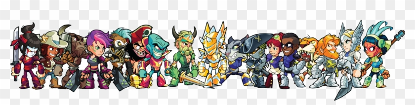 Legendlineup - Brawlhalla All Legends Png Clipart