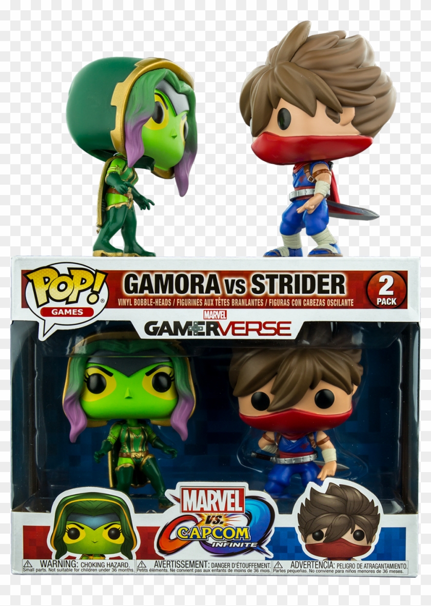 Marvel - Gamora Vs Strider Pop Clipart