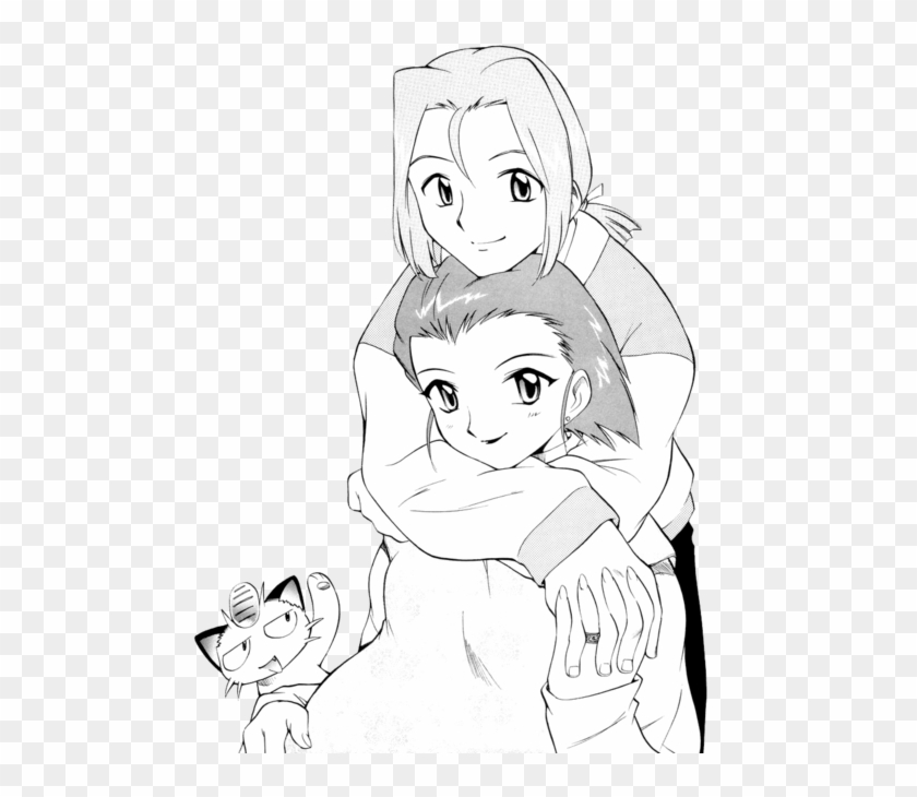 Jessie James Pokemon Manga Clipart