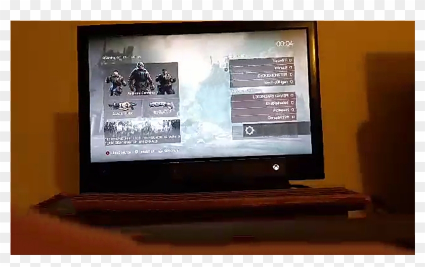 Xbox One Version Gears Of War 4 Menu Clipart