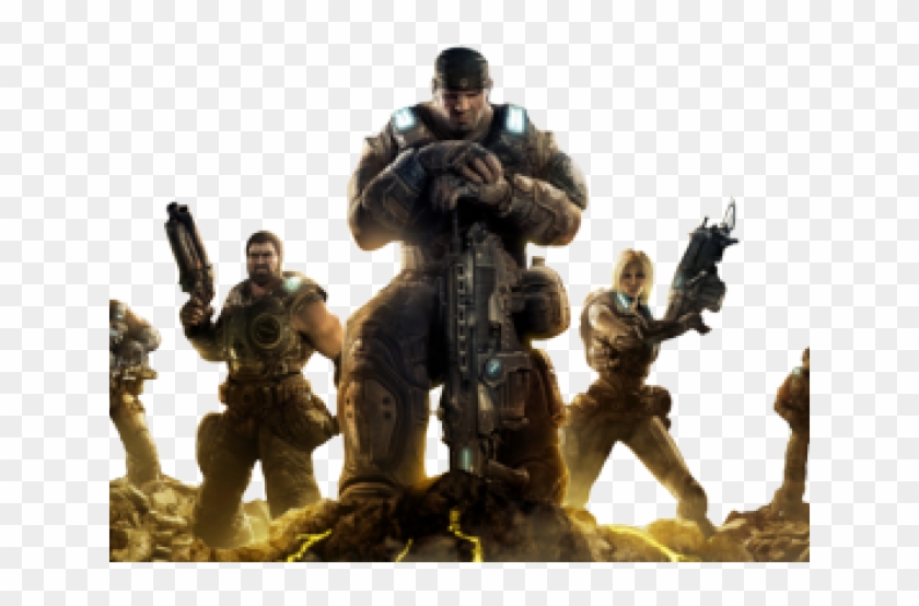 Gears Of War Clipart 4 Transparent - Gears Of War 3 Cover - Png Download #4806502