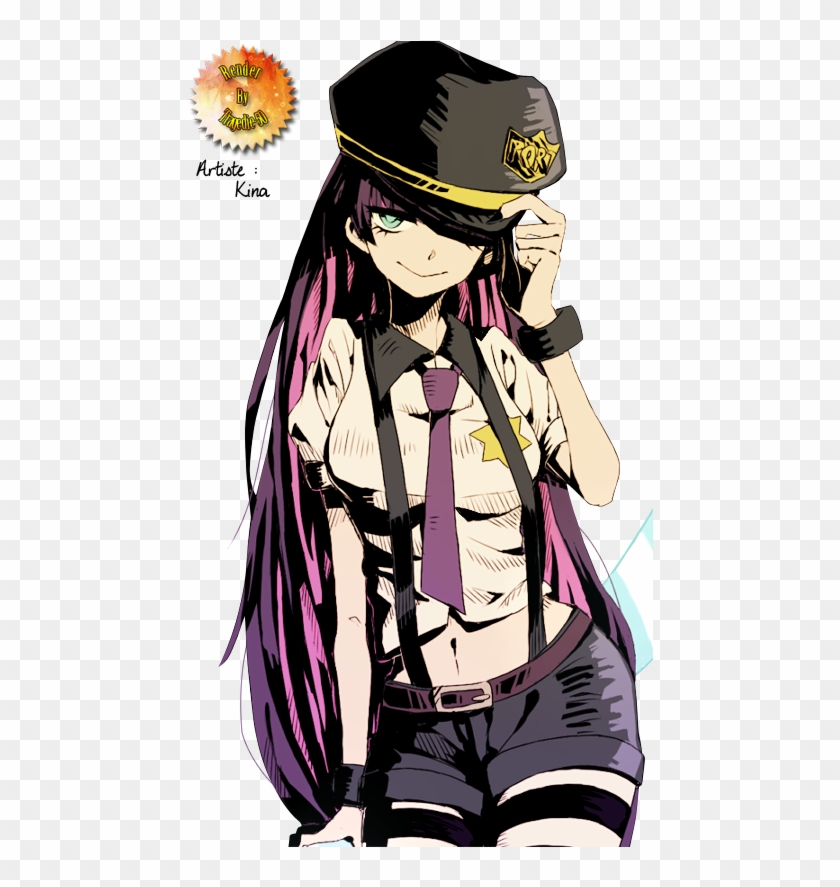 Render - Stocking [5] - Anime Girl Police Cute Clipart