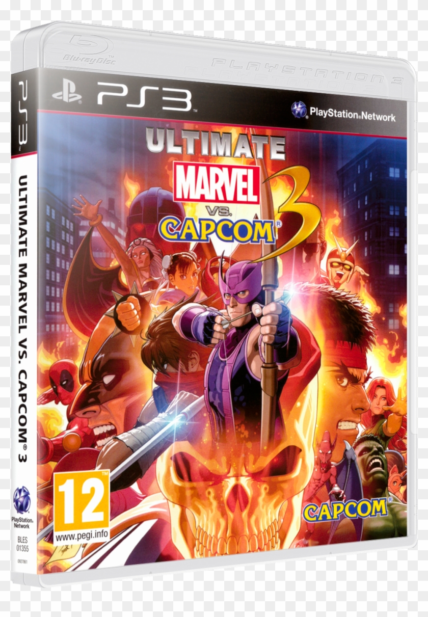 Ultimate Marvel Vs - Ultimate Marvel Vs Capcom 3 Clipart #4806637