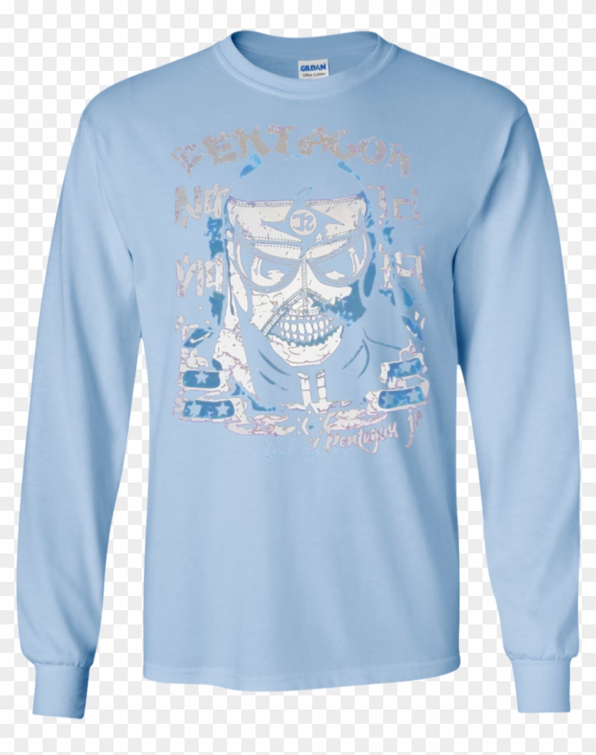 Pentagon Jr T-shirt Perros Del Mal Ucha Underground - Long-sleeved T-shirt Clipart