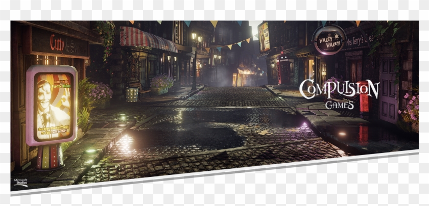 Founded In 2009 By Guillaume Provost In France, Compulsion - We Happy Few Street Clipart #4807023