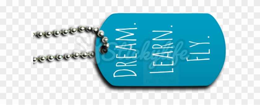 Flying Club Dog Tag - Chain Clipart #4807082
