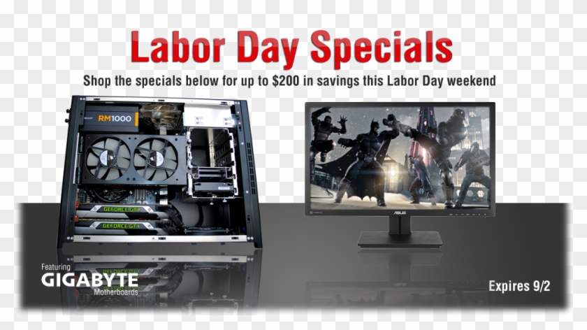 Labor Day Sales Event - Gigabyte Clipart #4807204