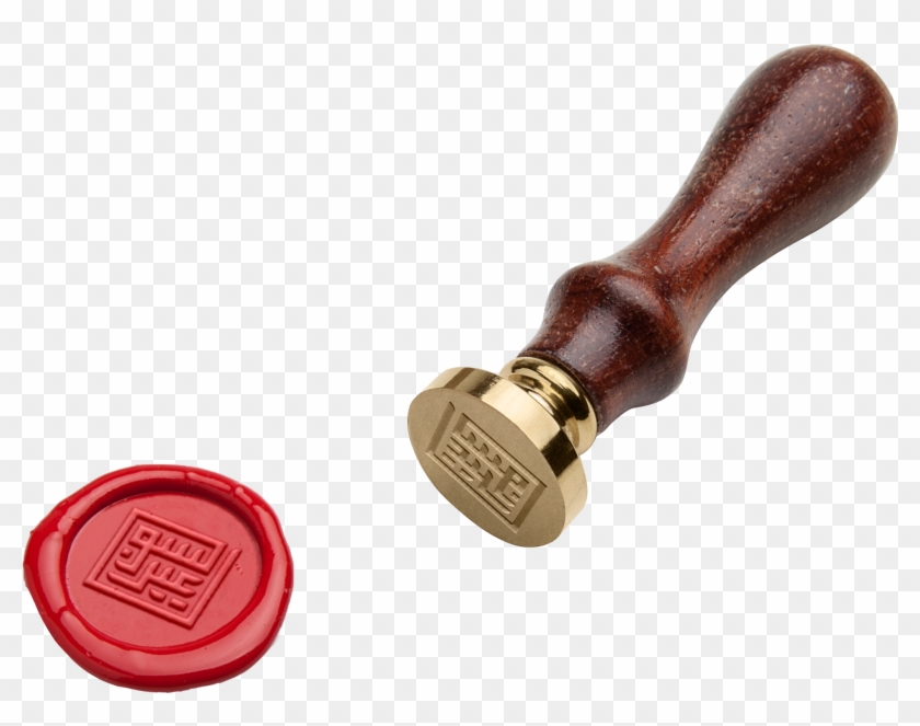 Wax Seal Stamp - Office Rubber Stamp Clipart #4807288
