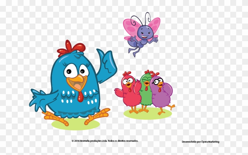 Personagens-17 - Personagem Galinha Pintadinha Png Clipart