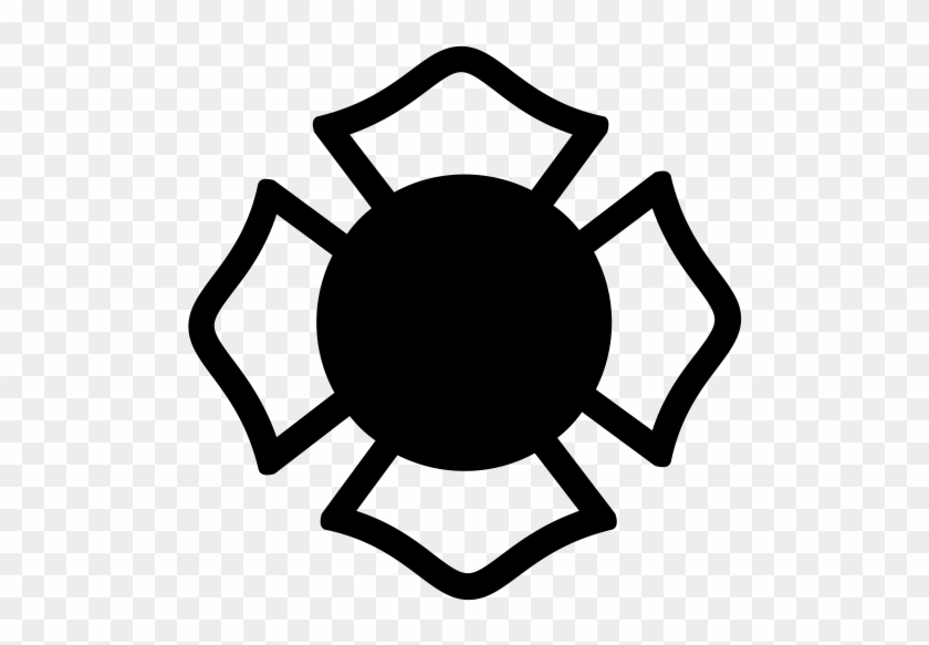 White International Association Firefighter Logo Clipart