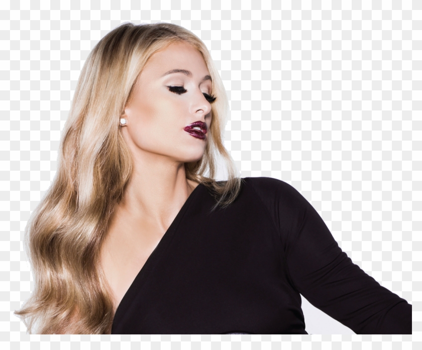 Paris Hilton Gold Truffle Facial Mask Sheet - Girl Clipart #4807397