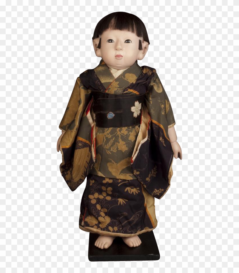 Japanese Daki Ningyo Signed Iwase Keizan - Girl Clipart #4807551