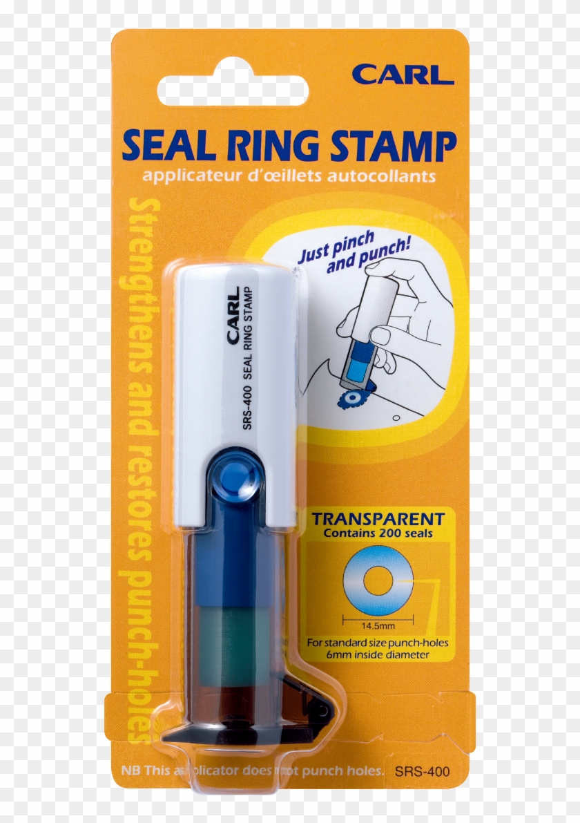Carl Srs-400 Seal Ring Stamp - Carl Clipart