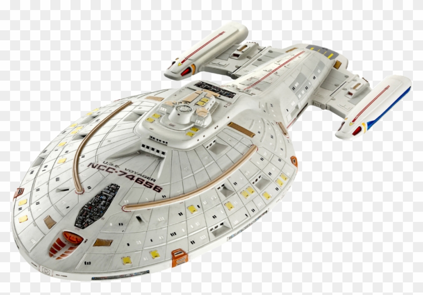 Naves Espaciales De Star Trek - Star Trek Voyager Revell Clipart #4807665
