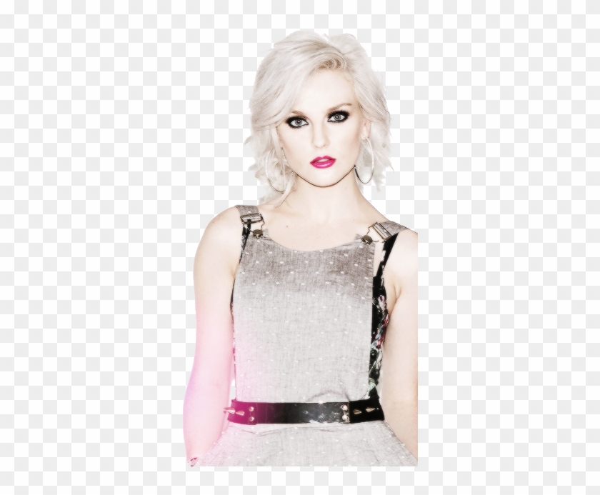 Perrie Edwards Photoshoot Png - Perrie Edwards White Blonde Hair Clipart #4807692