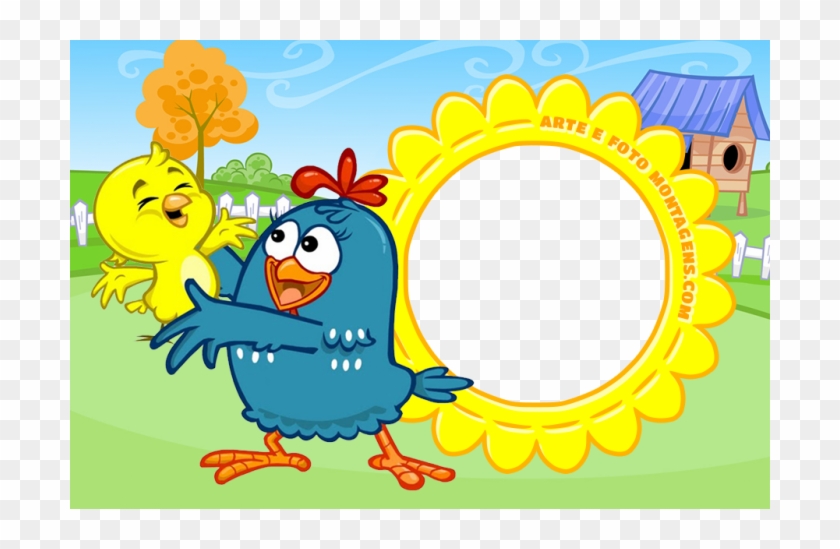 Galinha Pintadinha Moldura Png - Fralda Galinha Pintadinha Xxg Clipart #4807754