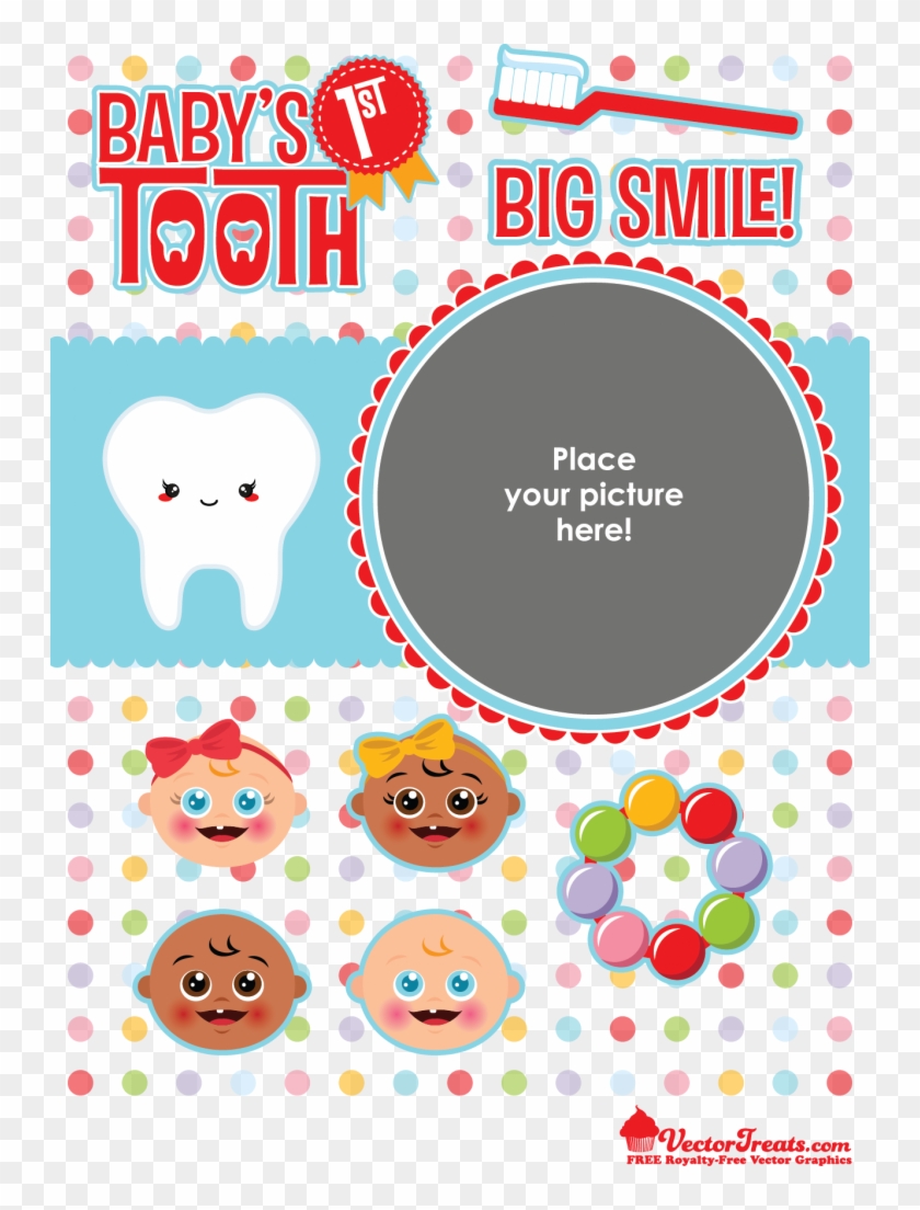 Free Royalty-free Vectors For Baby's First Tooth - Before Babys First Tooth Clipart #4807919