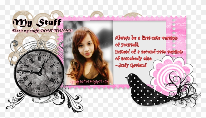 My Stuff - Girl Clipart #4807953