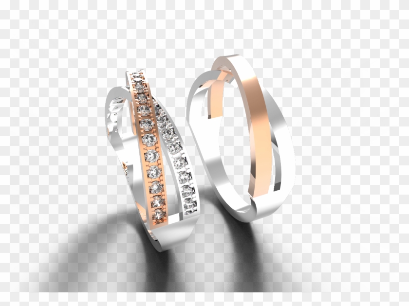 Aro Cintillo Doble Aro - Diamond Clipart