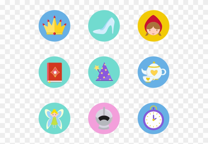 Fairy Tale Set - Tale Icon Clipart #4808707
