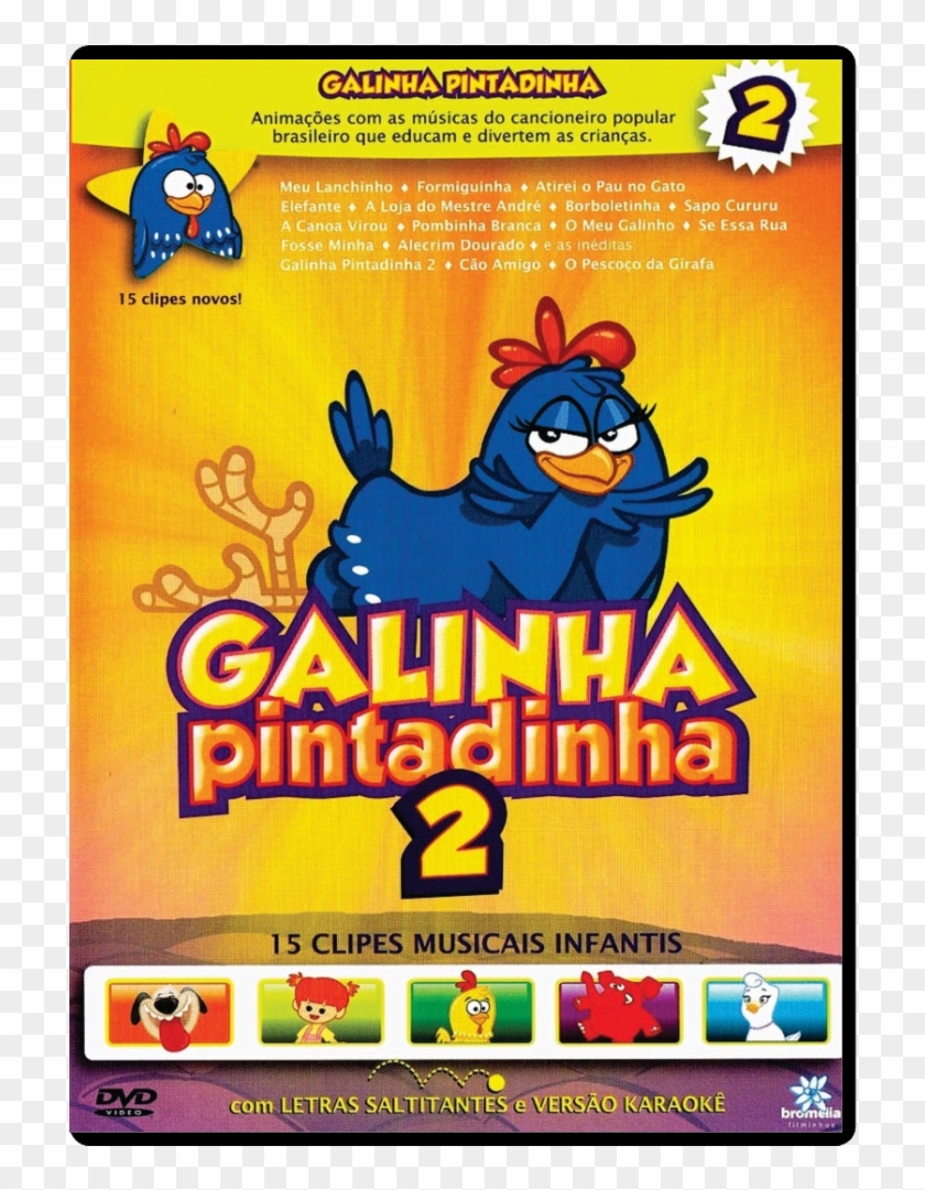 Dvd A Galinha Pintadinha - Galinha Pintadinha Som Livre Clipart
