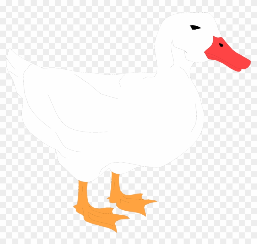 White Duck Clipart Transparent - Png Download