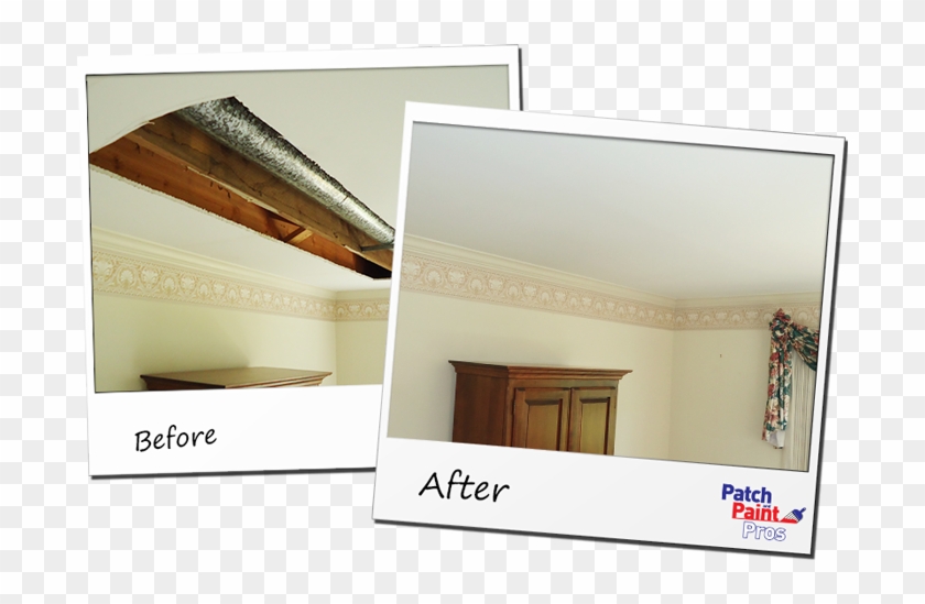 Drywall & Painting Company - Drywall Ceiling Before And After Clipart