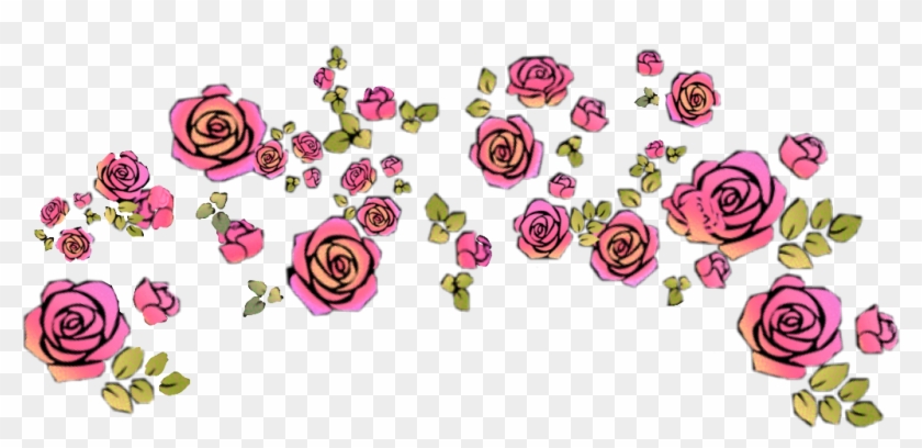#cute #love #flower #flowers #crown #halo #overlay - Floribunda Clipart