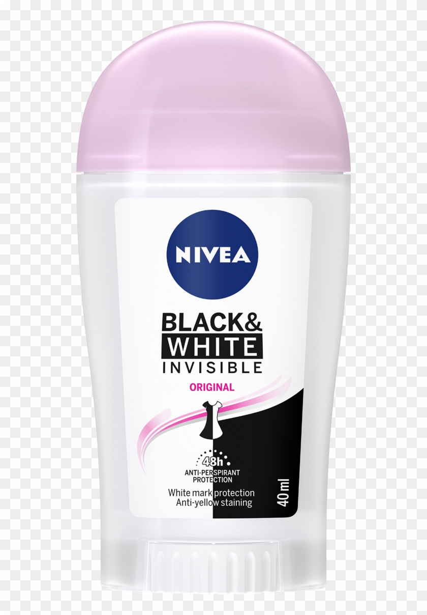 Deodorant Png Image - Nivea Black And White Stick Clipart #4809124