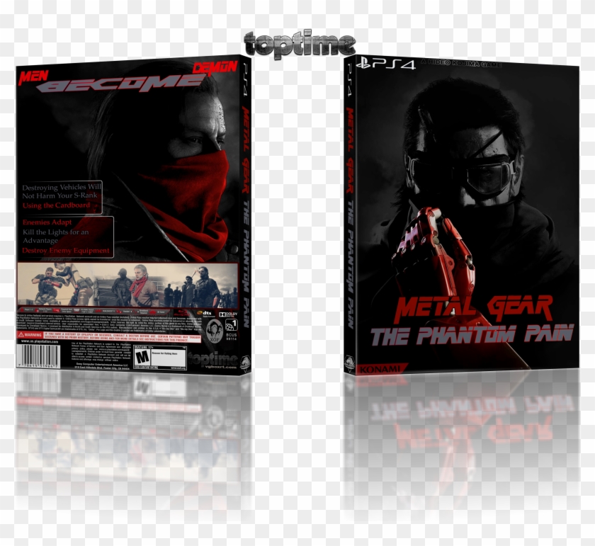 Comments Metal Gear Solid V - Book Cover Clipart #4809346