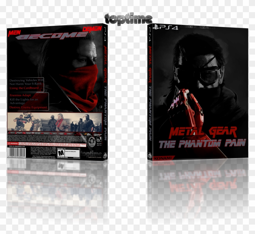 Comments Metal Gear Solid V - Book Cover Clipart